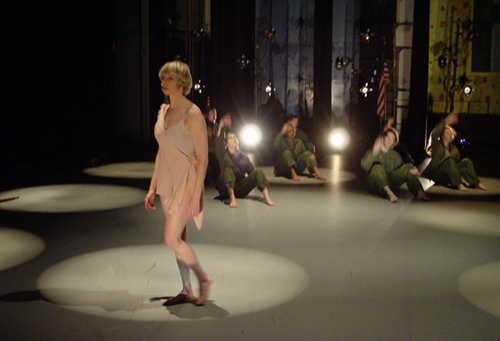 Kista Tucker as The Whisperer in The Korean War Veterans Memorial Project's "Forgotten No More"